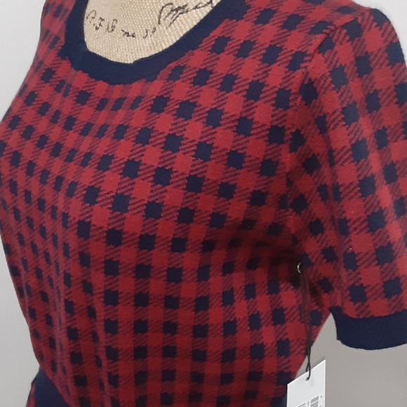 Modcloth red & blue gingham dress - Picture 9 of 16